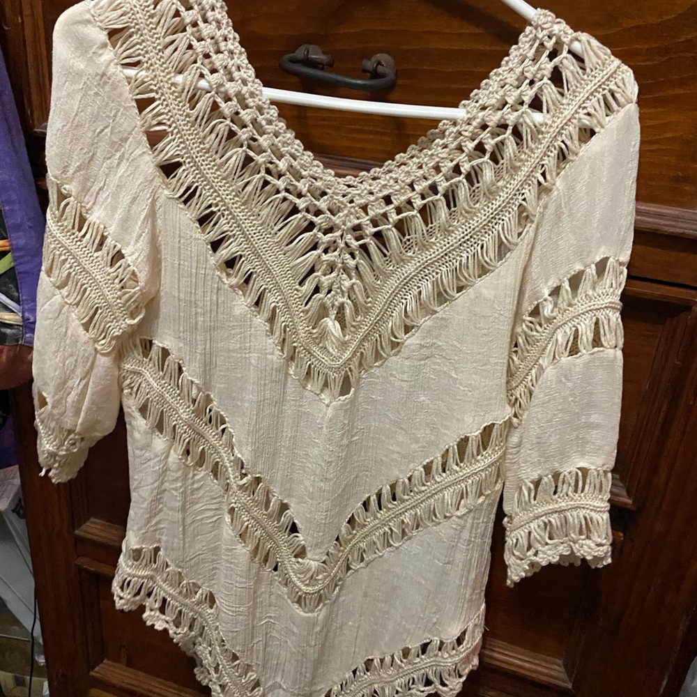 Day to night top or cover up